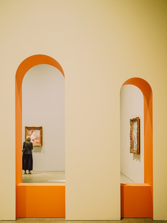 © MELANIE MEGGS - From her series on the exhibition "European Masterpieces" at the Brisbane Gallery of Modern Art