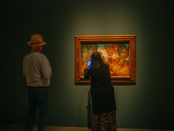 © MELANIE MEGGS - From her series on the exhibition "European Masterpieces" at the Brisbane Gallery of Modern Art