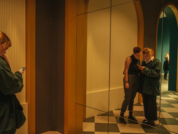 © MELANIE MEGGS - From her series on the exhibition "European Masterpieces" at the Brisbane Gallery of Modern Art